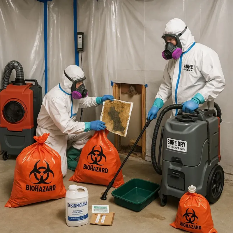 Contaminated Water Handling Protocols process in Darien, IL