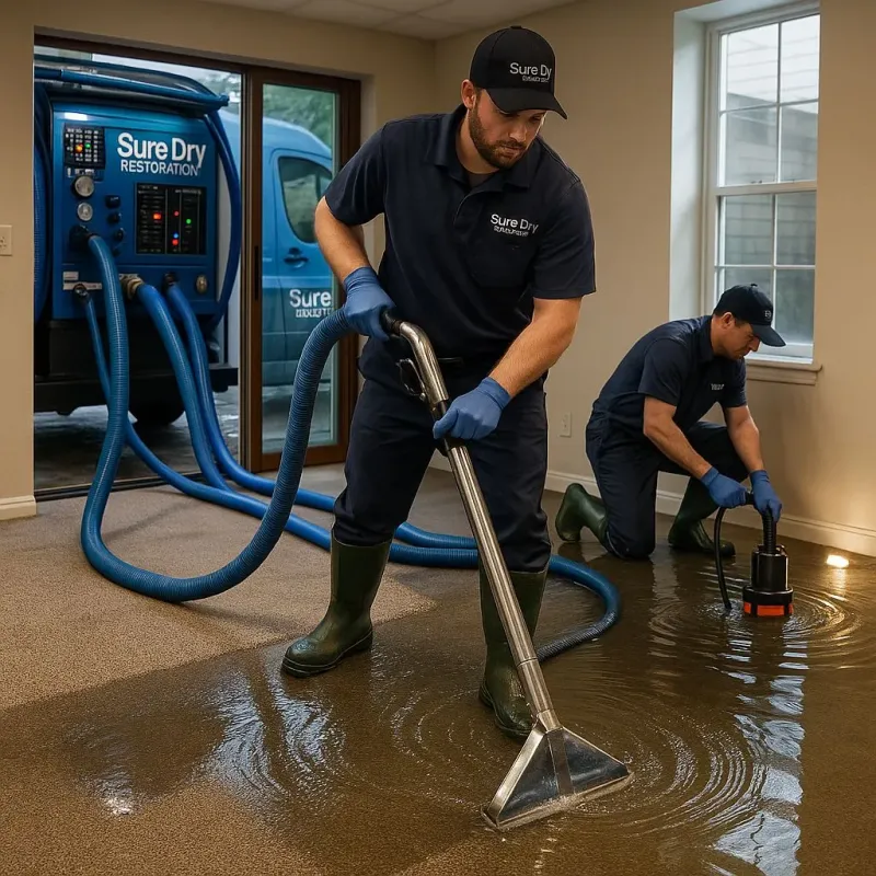 Water Extraction and Removal process in Darien, IL
